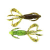 Keitech Crazy Flapper 2.8" Green Pumpkin/Chartreuse Gummikrebs