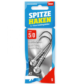 Lieblingsköder Spitze Haken 5/0 10g