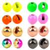 Hot Fly Tungsten Beads Slotted Rainbow 10Stk. 4,0mm