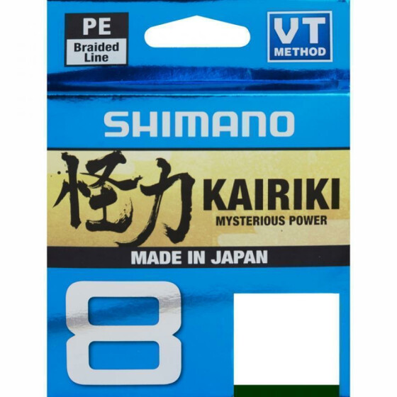 SHIMANO Kairiki 8 PE 0.19mm 12kg SteelGray 150m