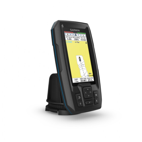 Garmin STRIKER PLUS 4 DUAL BEAM 4-Zoll Tastenbedienung Echolot