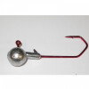 Profi-Blinker - Rundkopf Twister Jig Haken rot (schwer)