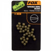 Fox Edges Tapered Bore Beads Trans Khaki