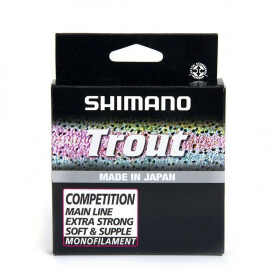 Shimano Trout Competition Monofilschnur Rot