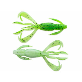Keitech Crazy Flapper 2.8" Chartreuse Pepper Shad...