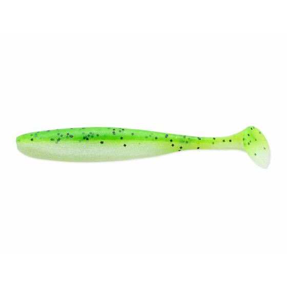 Keitech Easy Shiner 3.5" Chartreuse Pepper Shad Gummifisch