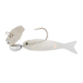 Z-Man Flashback Mini Chatterbait 1/8 Oz Silver/Natural