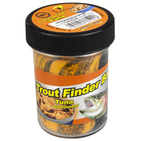TFB Trout Finder Bait Tuna schwimmend Schwarz/orange