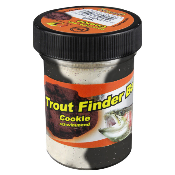 TFB Trout Finder Bait Cookie schwimmend Schwarz/weiß