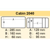 MEIHO Cabin 2040