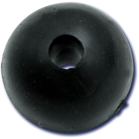 Black Cat Rubber Shock Bead Ø 10mm