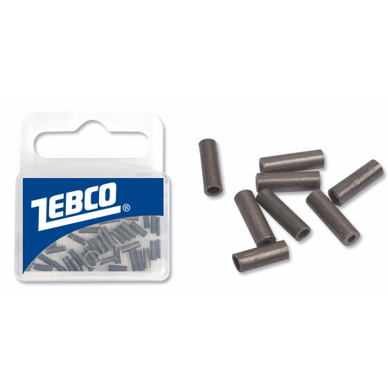 Zebco Mini Klemmhülsen L: 6mm black nickel, 5,95 €