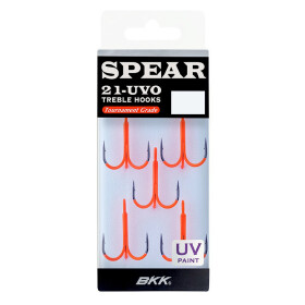 BKK Spear 21-UVO Treble Hooks Größe #8