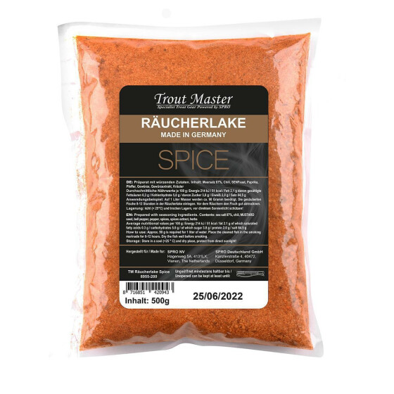 Trout Master Räucherlake 500g Trout Master Räucherlake Spice