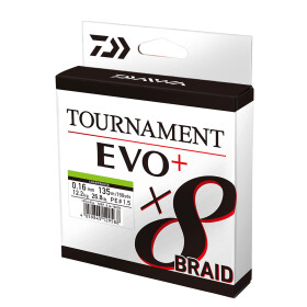 Daiwa Tournament X8 Braid EVO+ Chartreuse 135m...