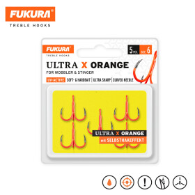 Fukura Ultra X Orange Drillinge Gr.6