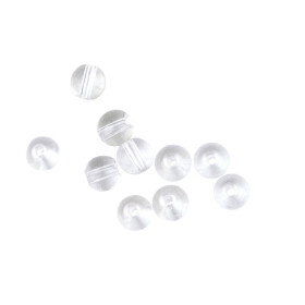 SPRO Glass Bullet Weight Beads Clear Diamond