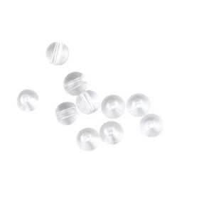 SPRO Glass Bullet Weight Beads Clear Diamond 6mm