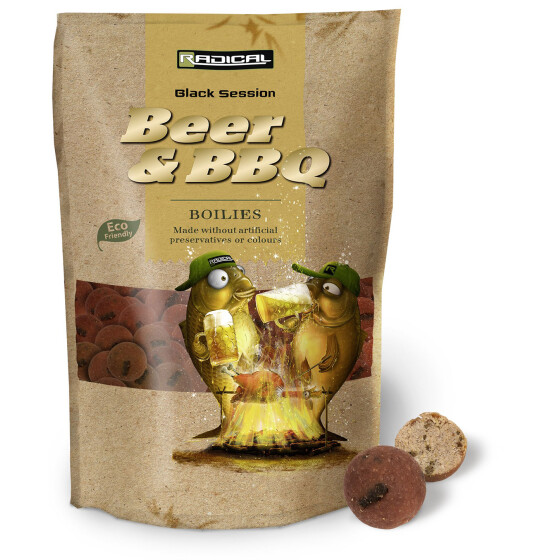 Zebco Z-Carp™ Beer & BBQ Boilie Ø 16mm rot/braun 1kg