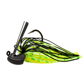 Zeck Fishing Skirted Jig 1/0 3,5g Charteuse Party