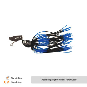 Zeck Fishing Chatterbait #6/0 14g Black Blue