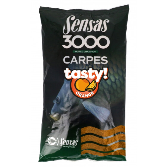 Sensas 3000 Carpes Tasty! Orange Futter