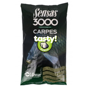 Sensas 3000 Carpes Tasty! Garlic Futter
