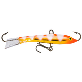 Rapala Jigging Rap 18g Glow Zebra Flourocent Red