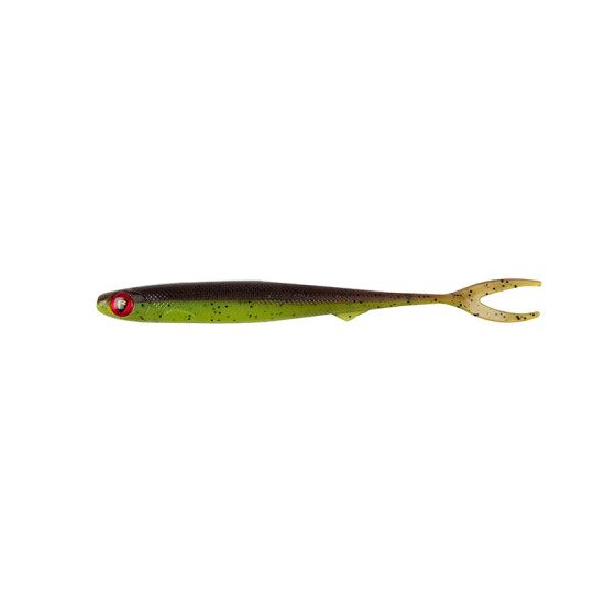 Fox Rage Ultra UV Slick Finesse Gummifisch 13cm Green Pumpkin