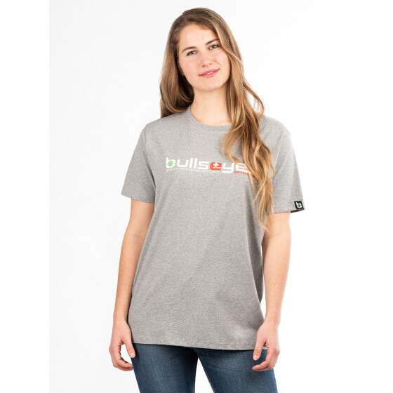 Bullseye T-Shirt “bullseye” Premium grau Größe XXL