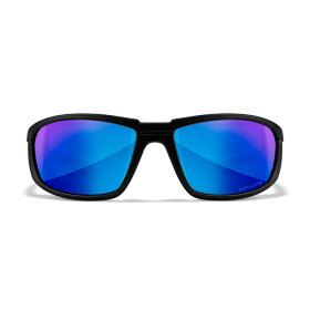 WileyX BOSS Matte Black Frame Captivate Pol Blue Mirror