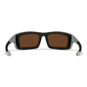 WileyX GRID Matte Grey Frame Captivate Pol Green Mirror