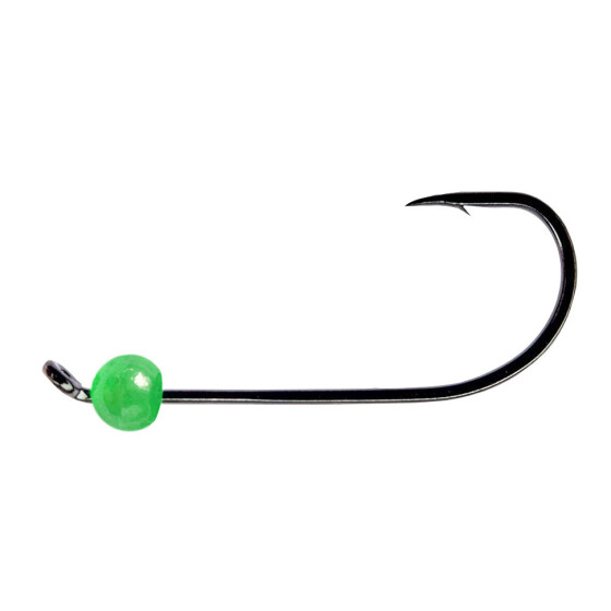 Trout Master Tungsten Micro Jigs UV Green