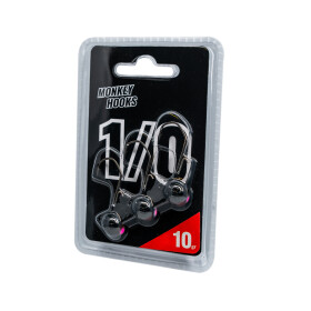 Monkey Lures Monkey Hooks 10g Black/Pink