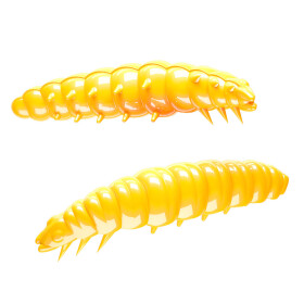 Libra Lures Larva 35mm Käse Yellow Gummiköder