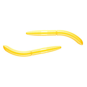 Libra Lures Fatty DWorm 65mm Käse Yellow 