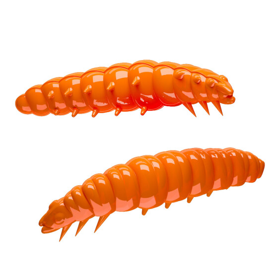 Libra Lures LARVA 35mm Knoblauch Hot Orange