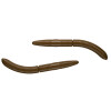 Libra Lures Fatty DWorm 65mm Knoblauch Brown