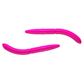 Libra Lures Fatty DWorm 65mm Knoblauch Hot Pink