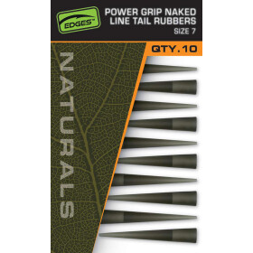 Fox Edges Naturals Power Grip Naked Line Tail Rubbers #7