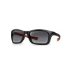 Fox Collection Wraps Sonnenbrille Black/Orange Gläser Grau