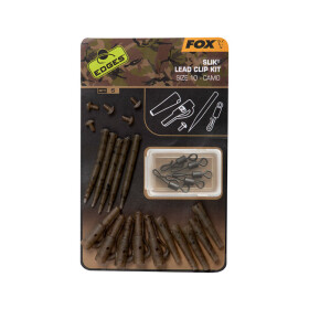 Fox EDGES™ Camo Slik Lead Clip Kit Größe 10