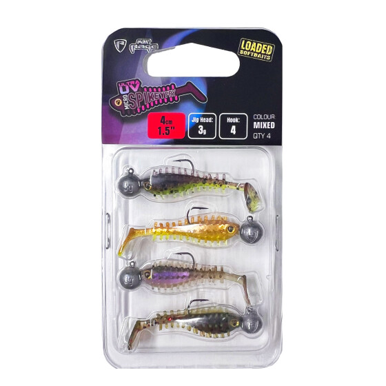 Fox Rage Ultra UV Micro SpikeyFry Loaded Softbaits Mixed