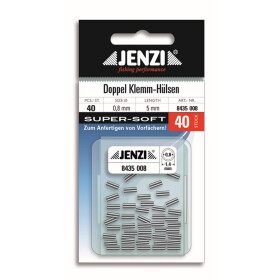 Jenzi Doppel Klemm-Hülsen 0,8mm