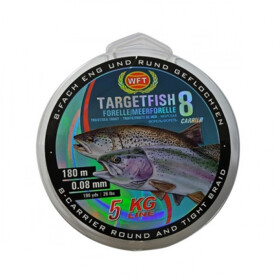WFT Targetfish 8 Forelle/Meerforelle White 0,08mm 180m