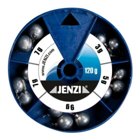 Jenzi Drop-Shot Blei-/Lead-Assortment Rund 120g