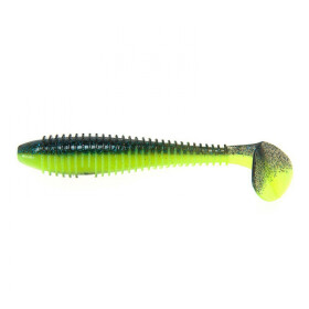 Keitech Swing Impact FAT 3.8" Chartreuse Thunder...
