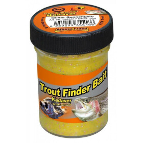 TFB Trout Finder Bait Kadaver schwimmend Glitter Orange