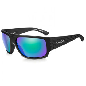 WileyX VALLUS Polarized Emerald Mirror Matte Black Frame...