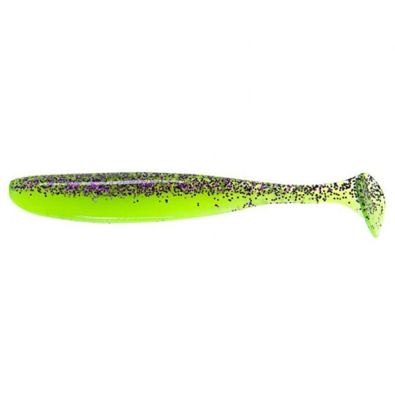 Keitech Easy Shiner 3.5" Purple Chartreuse (BA-Edition) Gummifisch